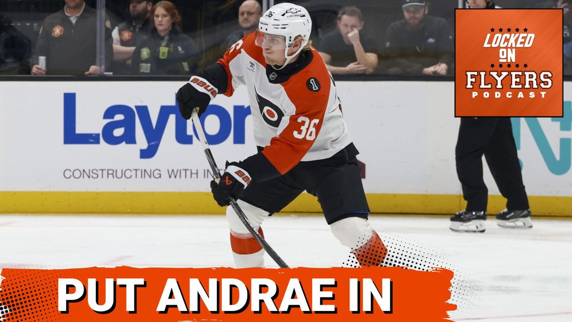 The Philadelphia Flyers struggle to find a place for Emil Andrae. Plus our Phantoms prospect report!