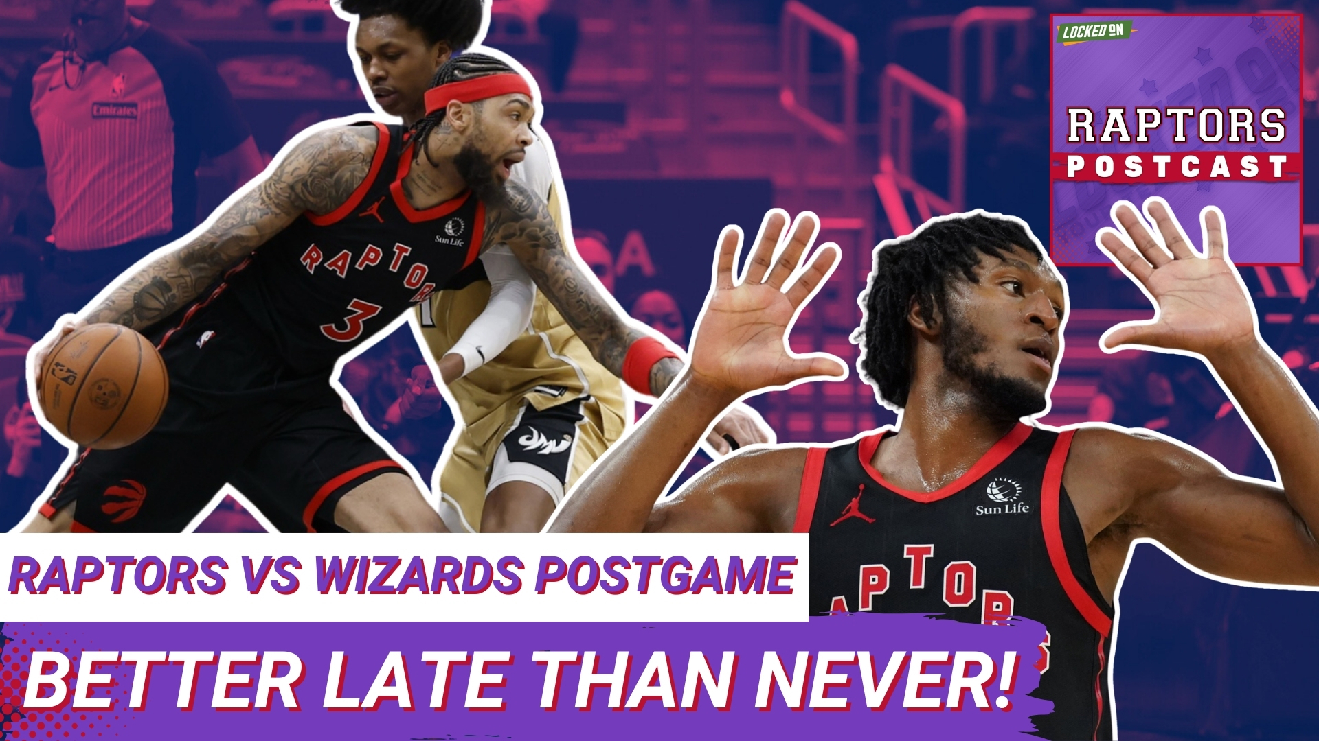 RAPTORS POSTCAST: Quickley and Poeltl SHINE, Raps wake up after slow ...