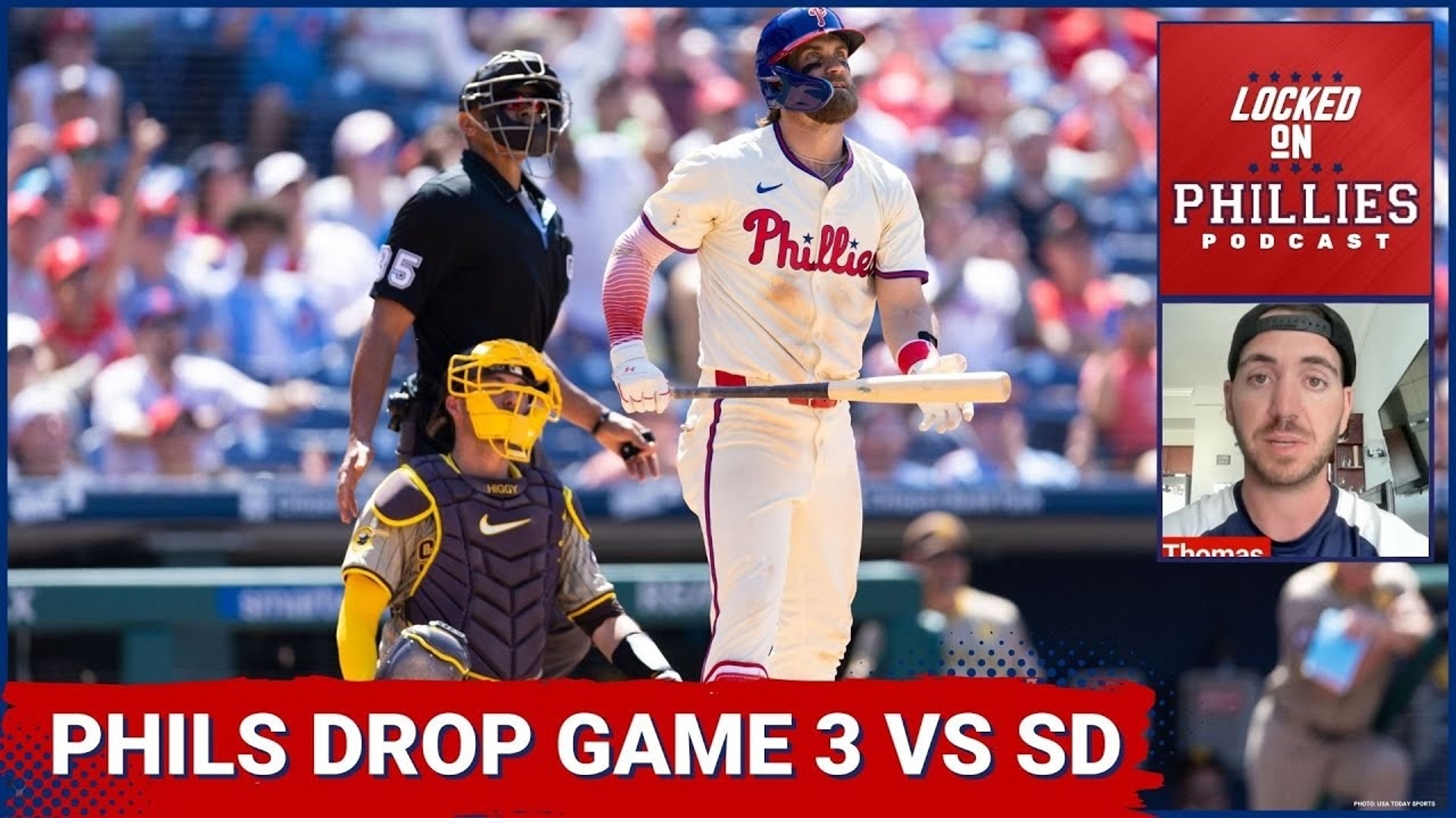 In today's episode, Connor reacts to the Philadelphia Phillies' series win over the San Diego Padres, and dives into the game 3 loss.
