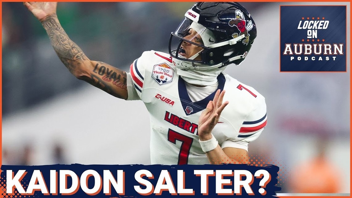 Auburn Football Should Call Liberty QB Kaidon Salter - Auburn Tigers ...