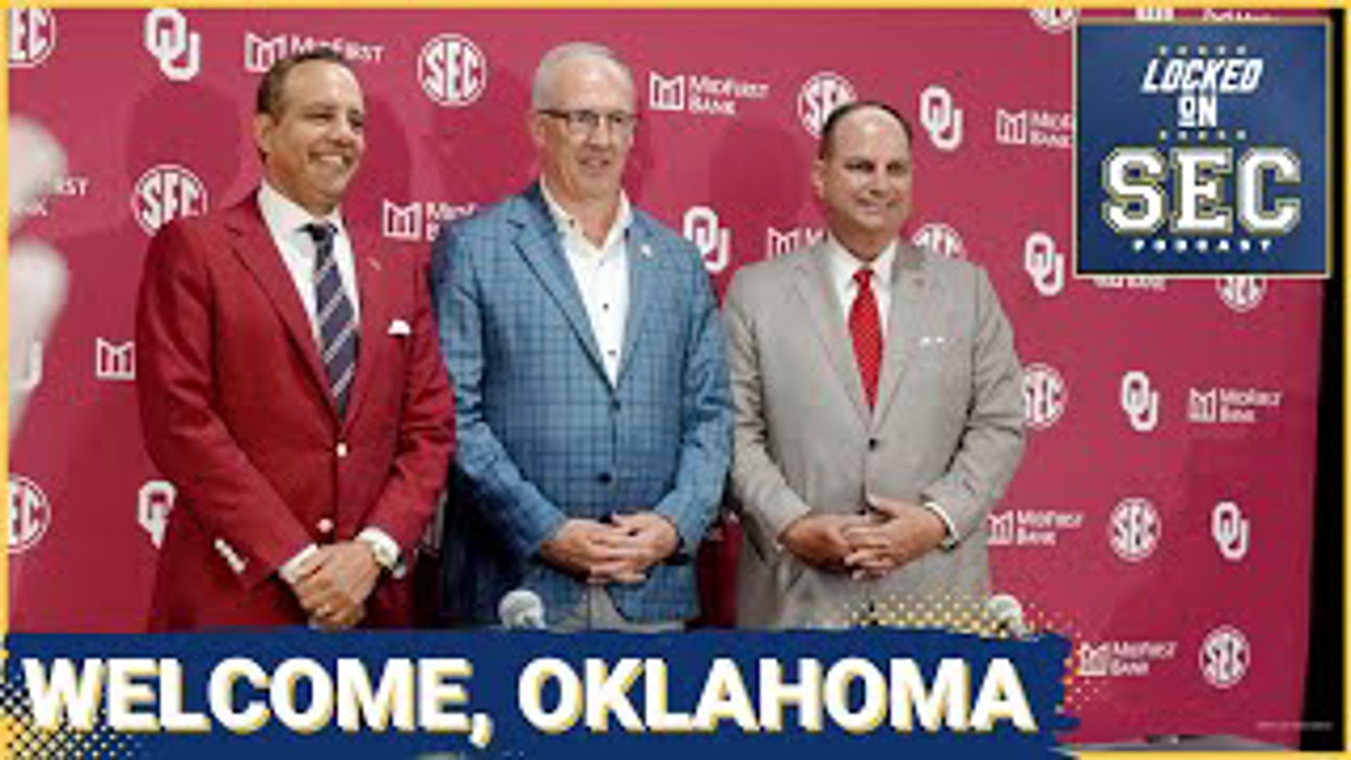 On today's show, we officially welcome Oklahoma to the SEC as the Sooners had a huge on campus celebration on Monday as the former Big12 team made the SEC move.