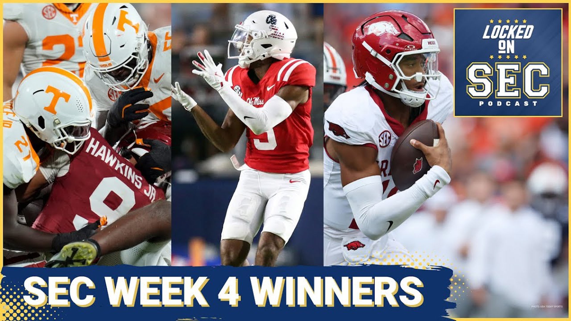 On today's show, we run through our SEC Week 4 Winners and Losers: The Tennessee Volunteers crush the Oklahoma Sooners with a commanding 25-15 road victory