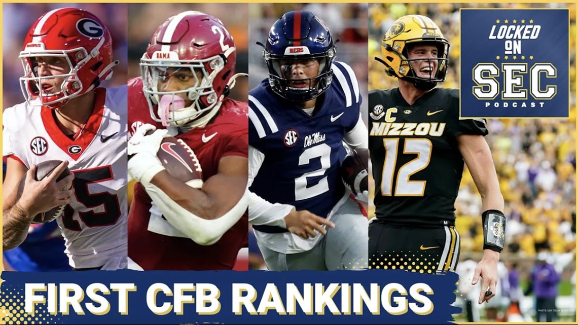 First Edition Of CFB Playoff Rankings Reaction, Huge SEC Week 10 Slate ...