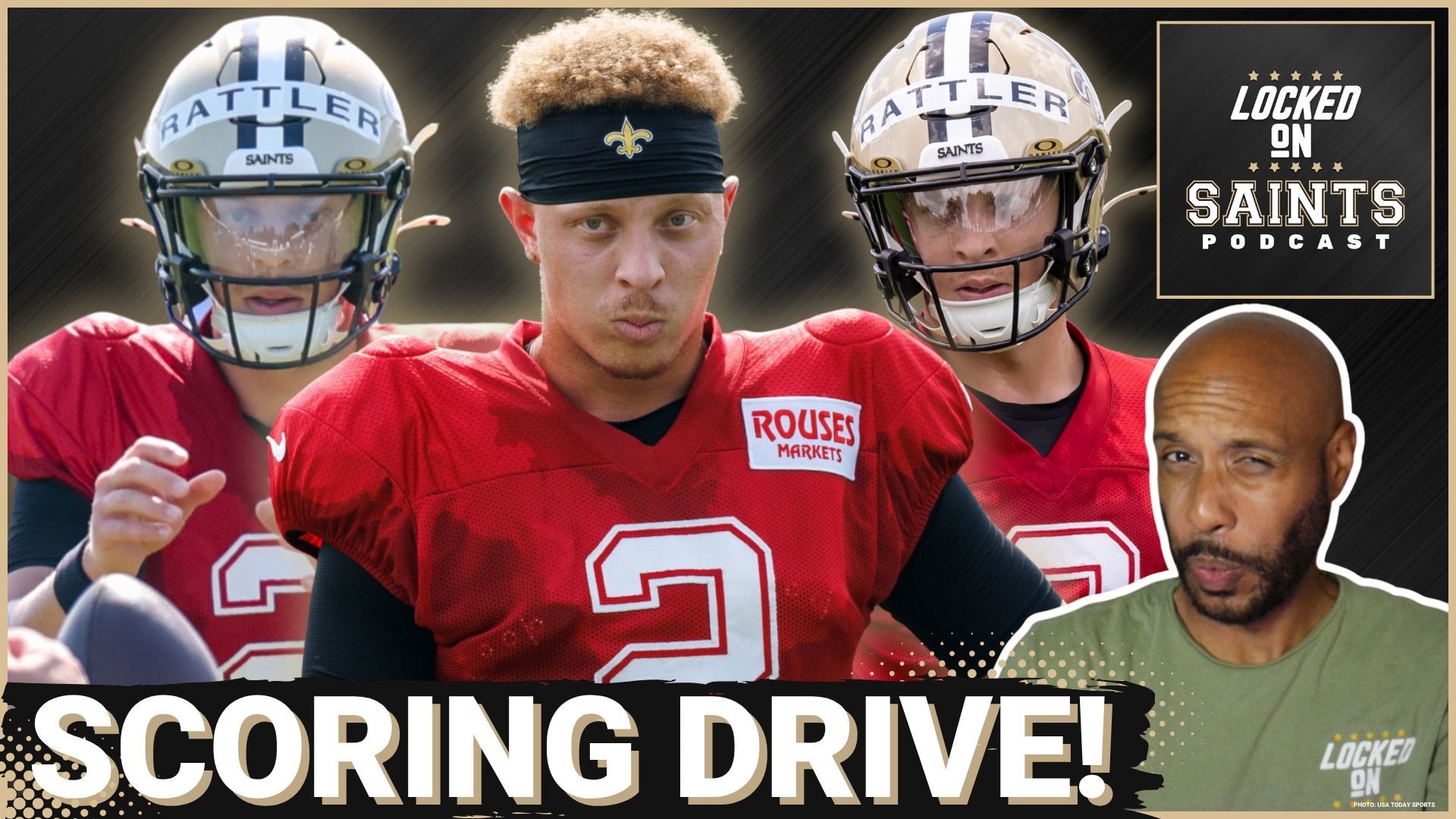 New Orleans Saints' Spencer Rattler STEALS SHOW With Legs, Precision ...