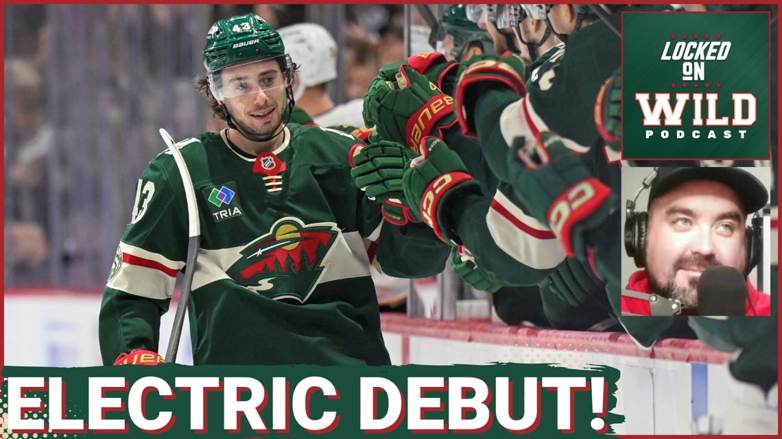 ELECTRIC: Quinn Hughes Leads Minnesota Wild to DOMINANCE, Brock Faber Pairing Sets Central Division Buzz