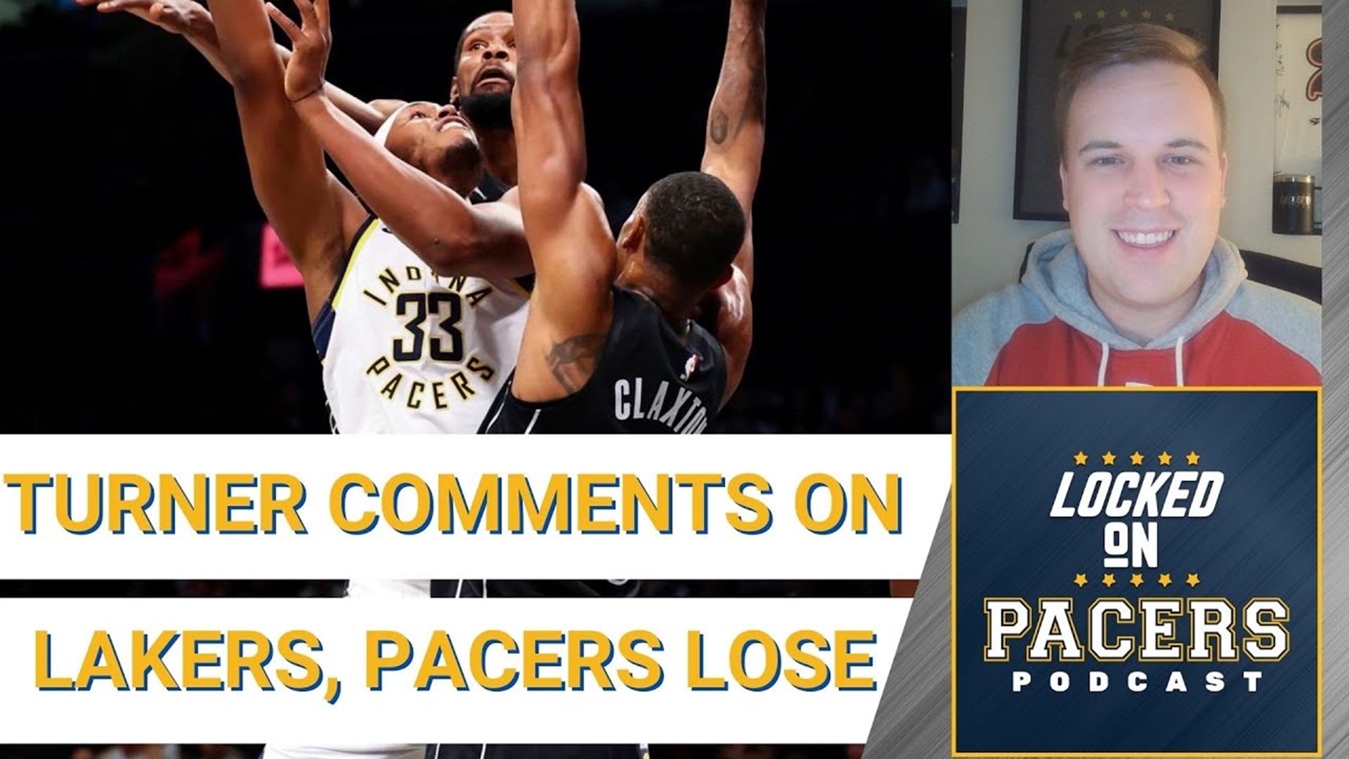 Myles Turner comments on the Los Angeles Lakers + his status | Indiana Pacers lose to Brooklyn Nets