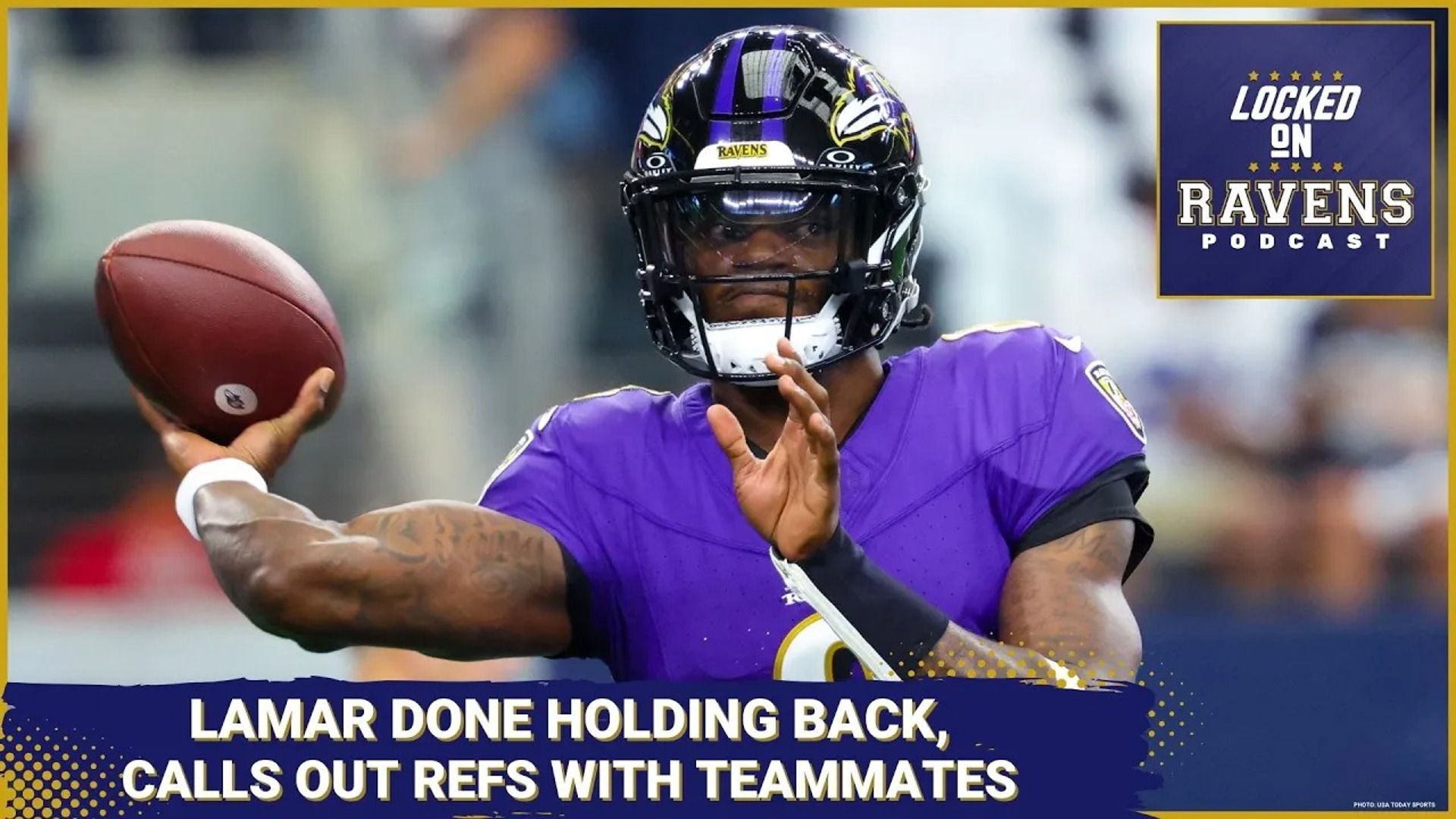 Lamar Jackson done holding back, calls out referees with Baltimore ...