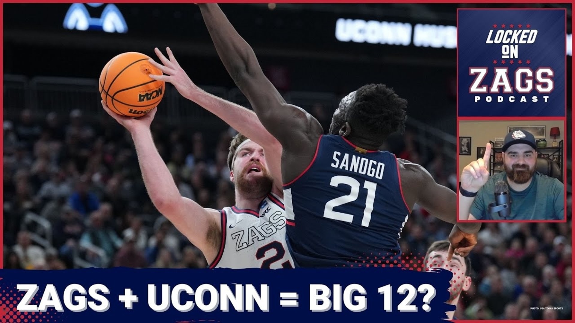 Will BOTH Gonzaga and UConn join the Big 12 Conference? 2025 prospect