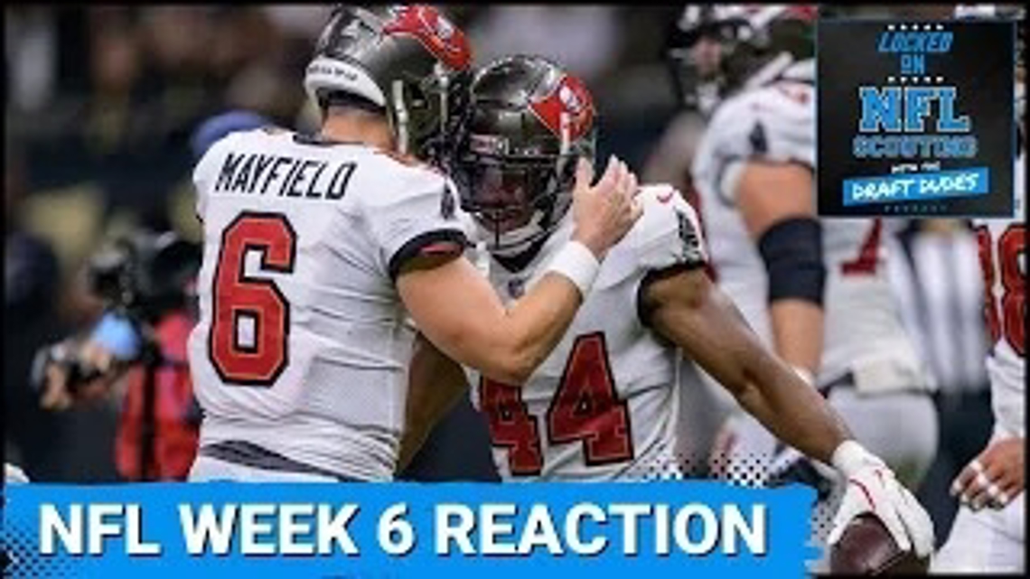 NFL Week 6 Reaction Bucs running game breaks out, Lions lose