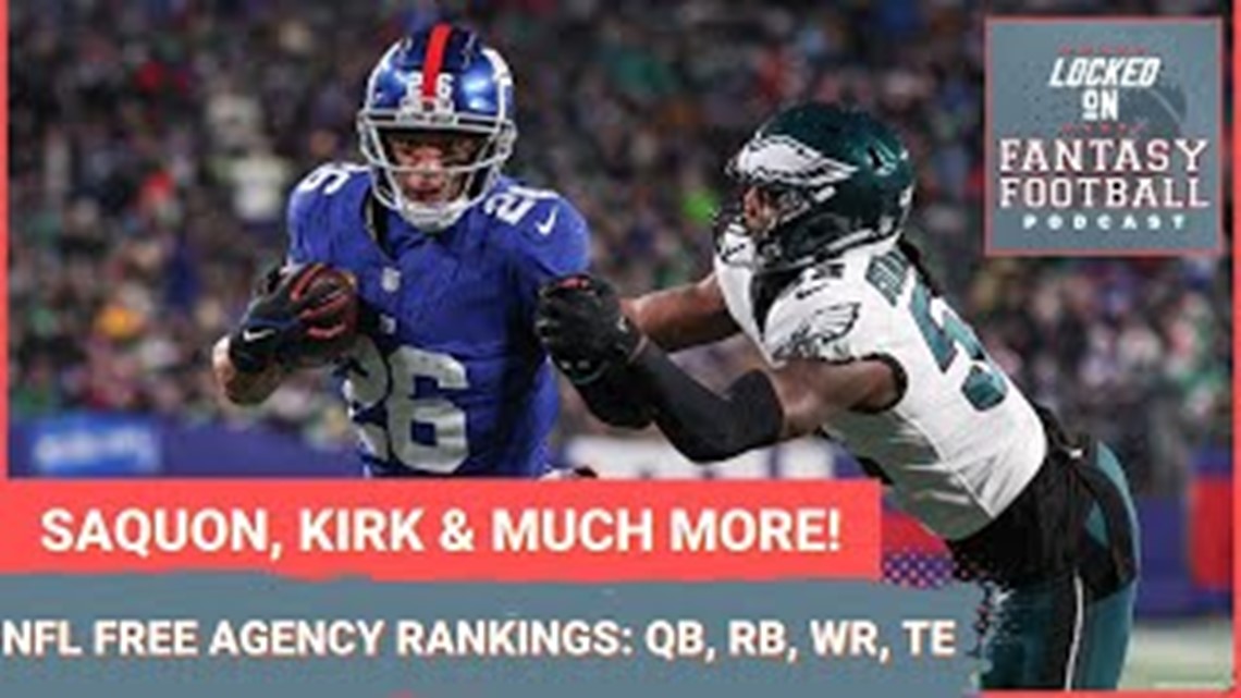 NFL free agency rankings 2024 Fantasy football spin on top NFL free