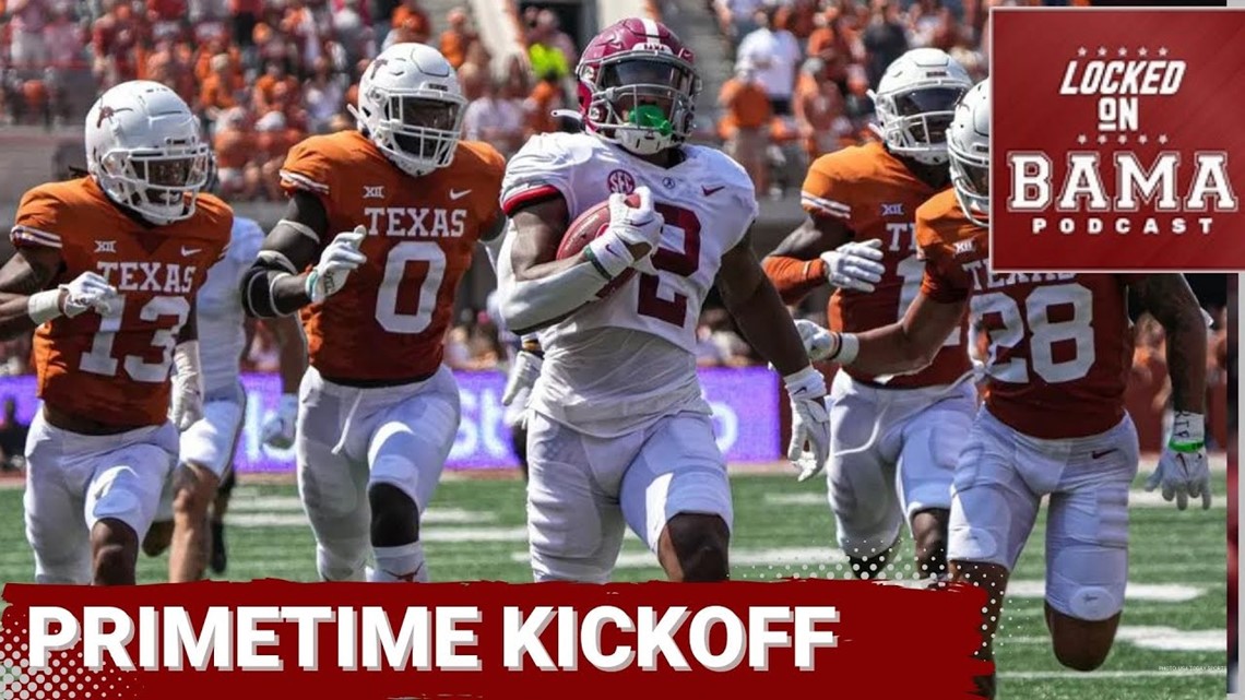 Alabama football will face Texas in primetime, Yhonzae Pierre on the countdown and more!
