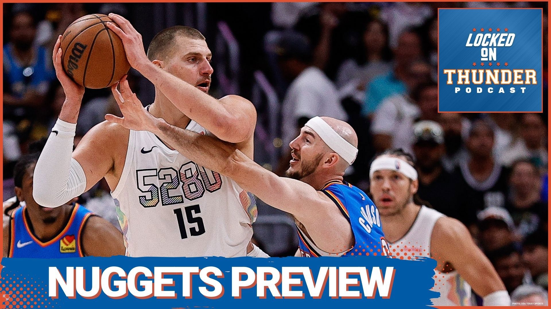 CROSSOVER: OKC Thunder vs. Nuggets Preview | Rivals? | Ajay Mitchell ...