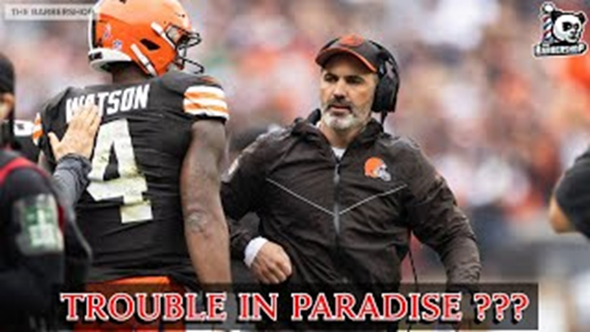 Garrett Bush of the Barbershop examines The Brewing Cold War Between Kevin Stefanski and Deshaun Watson. There is Brewing Tension in the Browns.