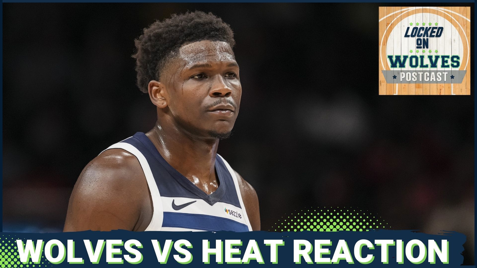 WOLVES POSTCAST: T-Wolves BOUNCE BACK vs. Miami Heat Thanks To 25-Point ...