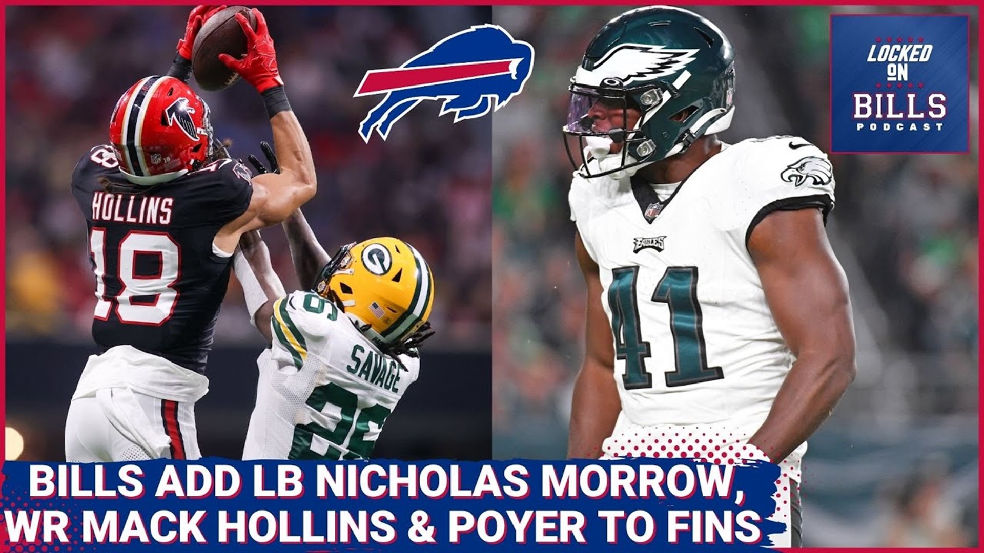 Buffalo Bills to sign LB Nicholas Morrow & WR Mack Hollins, Jordan Poyer to Miami Dolphins