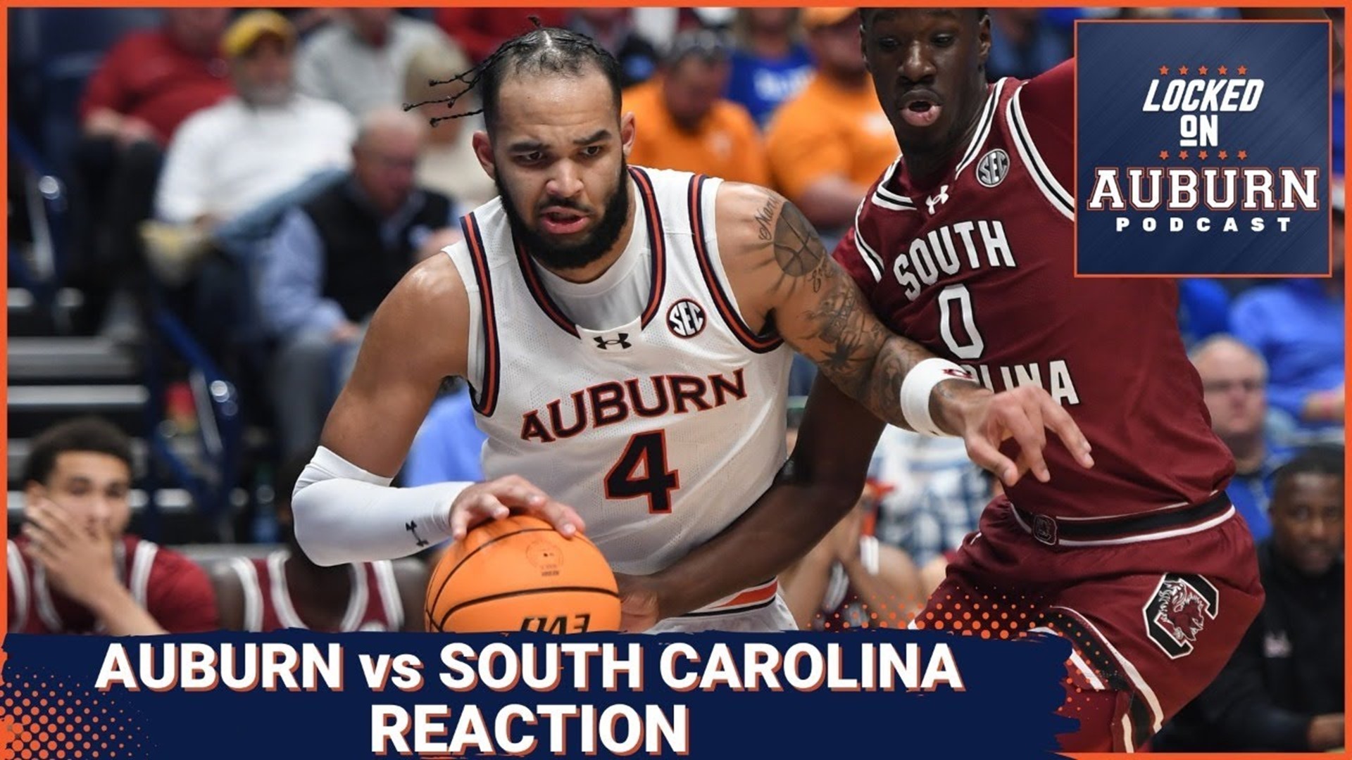 REACTION: Auburn basketball DESTROYS South Carolina