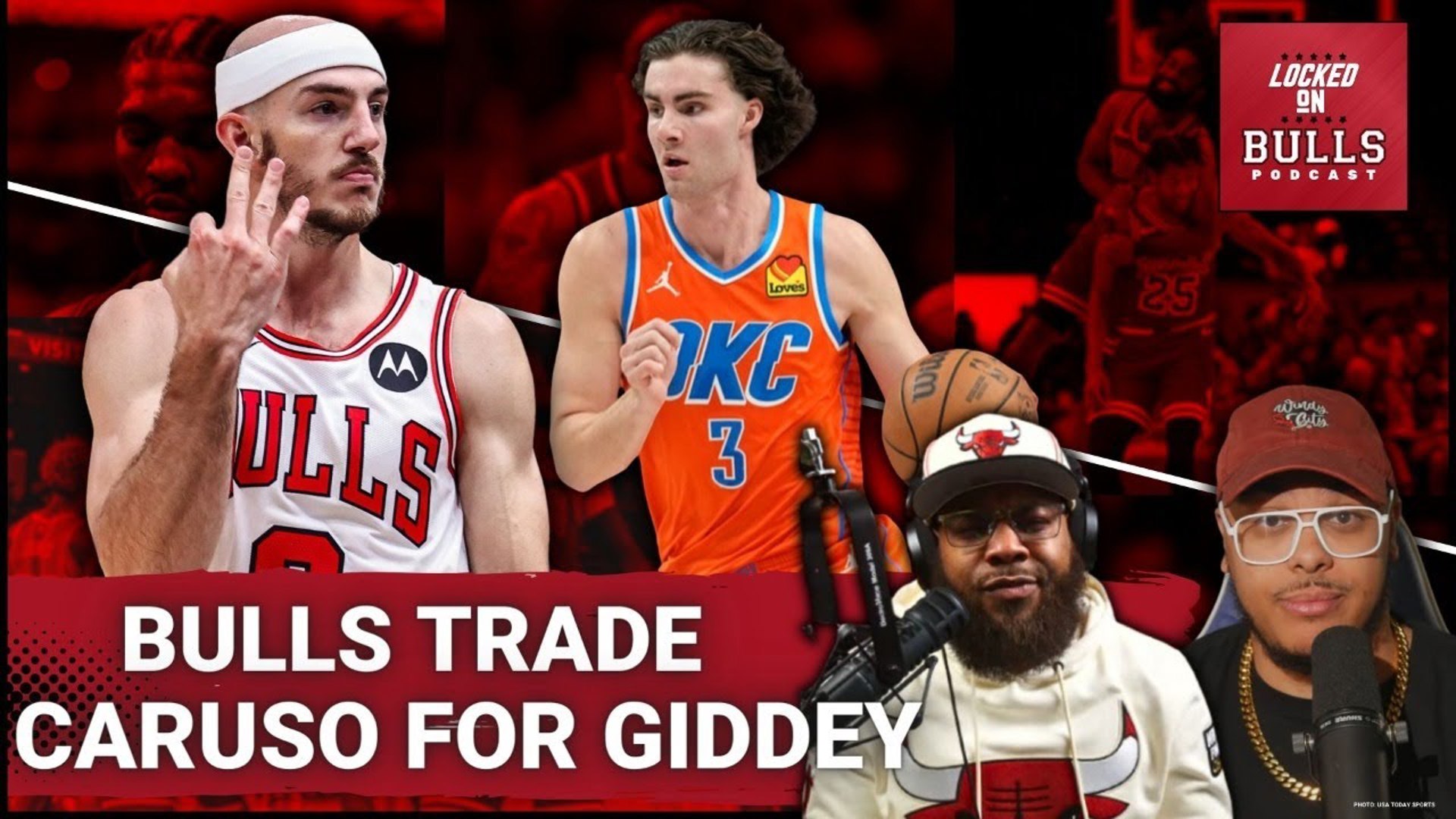 Haize & Pat The Designer react to Alex Caruso being traded for Josh Giddey