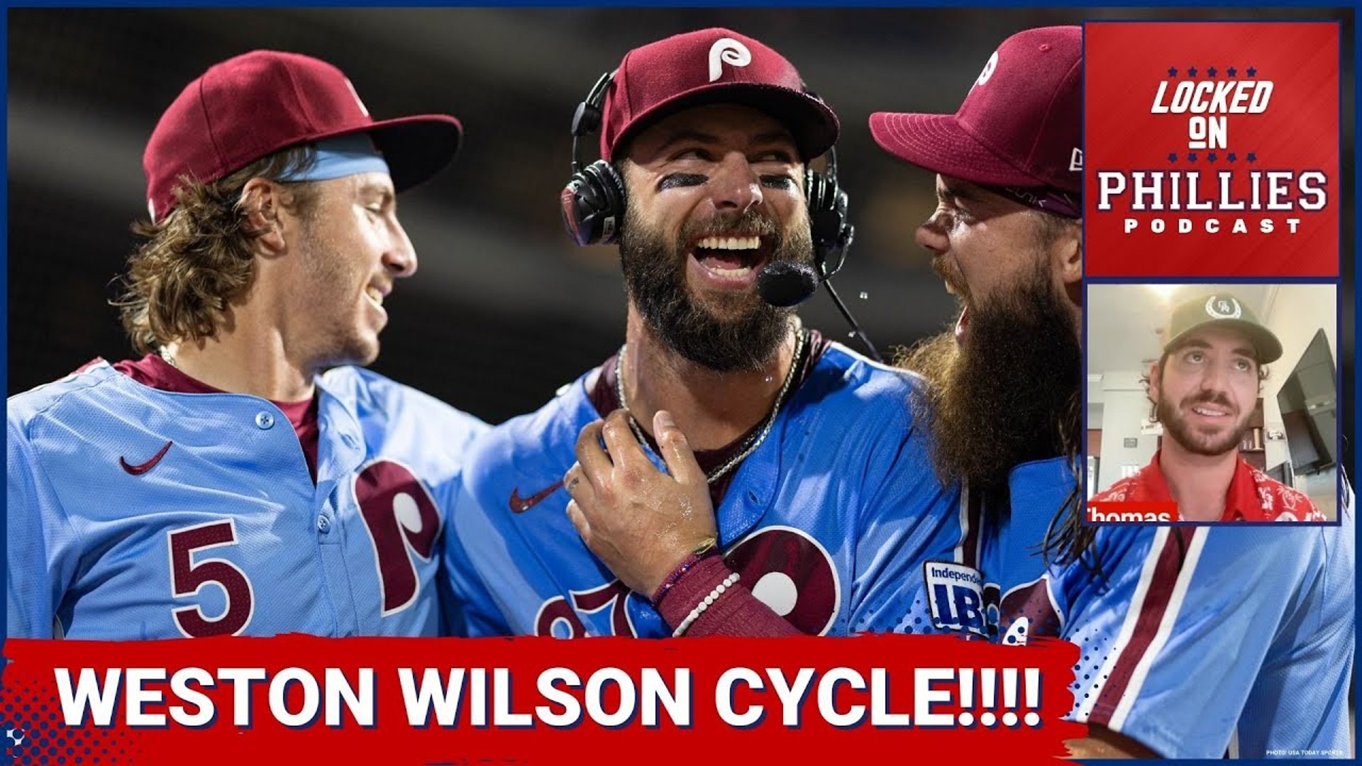 In today's episode, Connor is on cloud 9 following a monster win for the Philadelphia Phillies in which Weston Wilson hit for the cycle!!