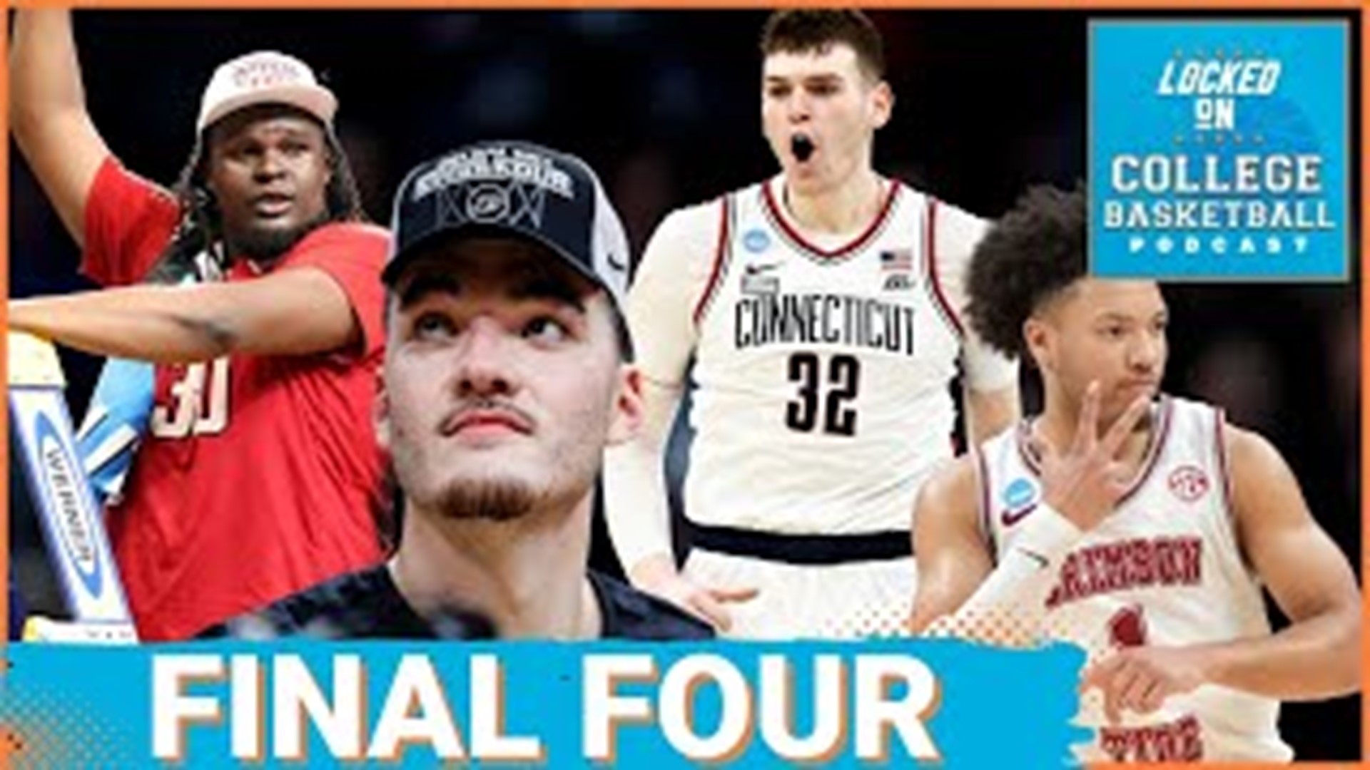 The Final Four is set and the NCAA Tournament field is down to the UConn Huskies, the Alabama Crimson Tide, the Purdue Boilermakers, and the NC State Wolfpack.
