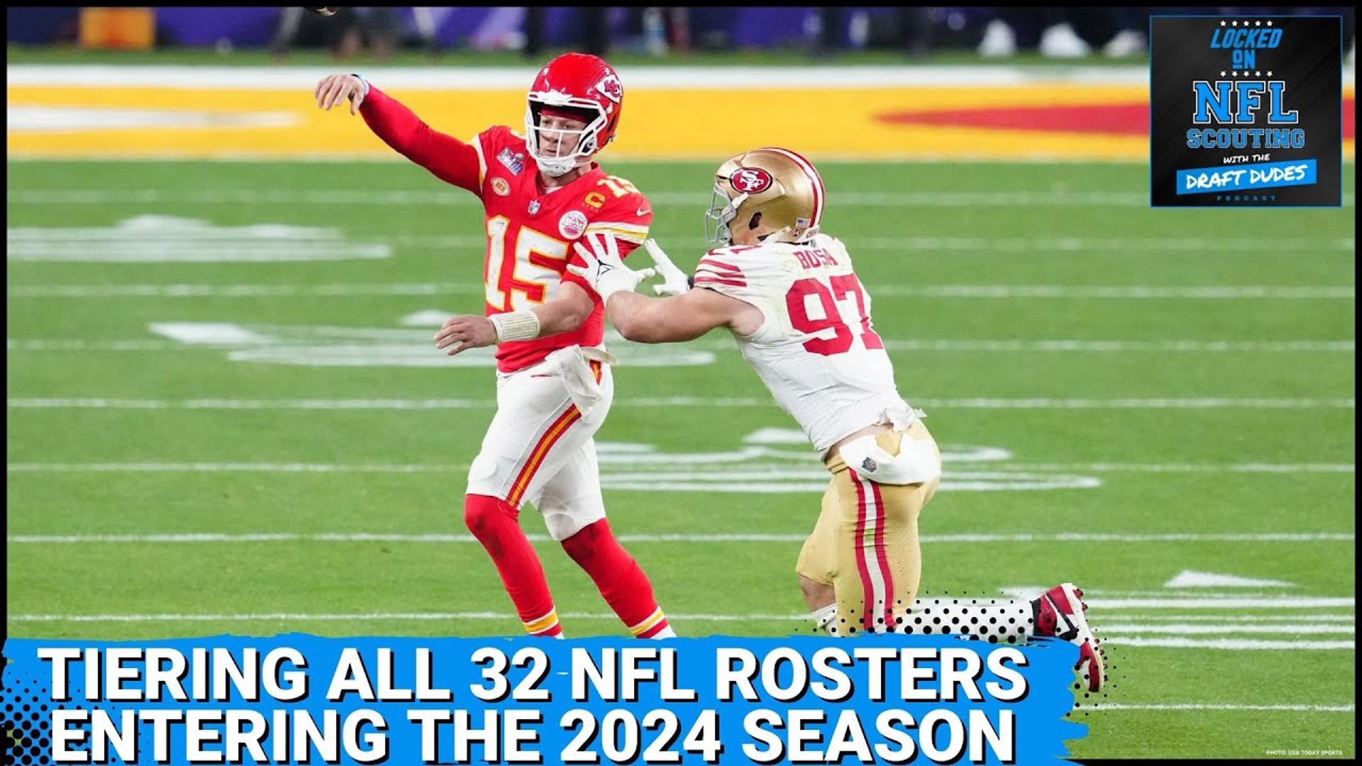 Tiering every NFL roster entering 2024 Kansas City Chiefs & San