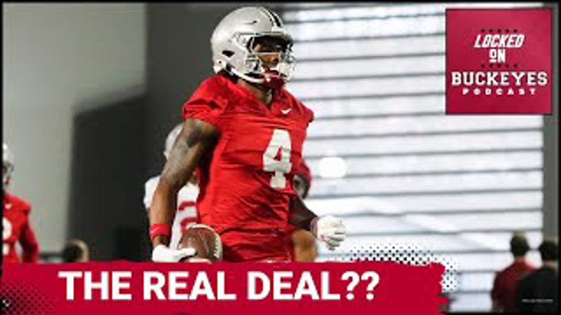 Denzel Burke Proclaims Ohio State WR Jeremiah Smith is the REAL DEAL ...