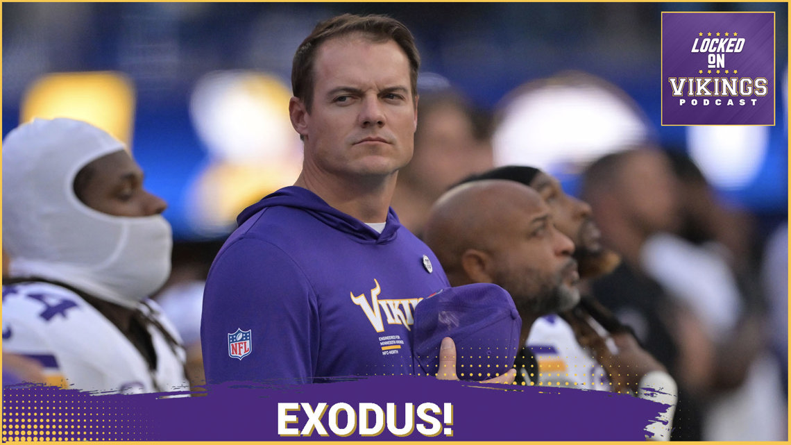 EXODUS! Are Minnesota Vikings Coaching Departures Cause For Concern?