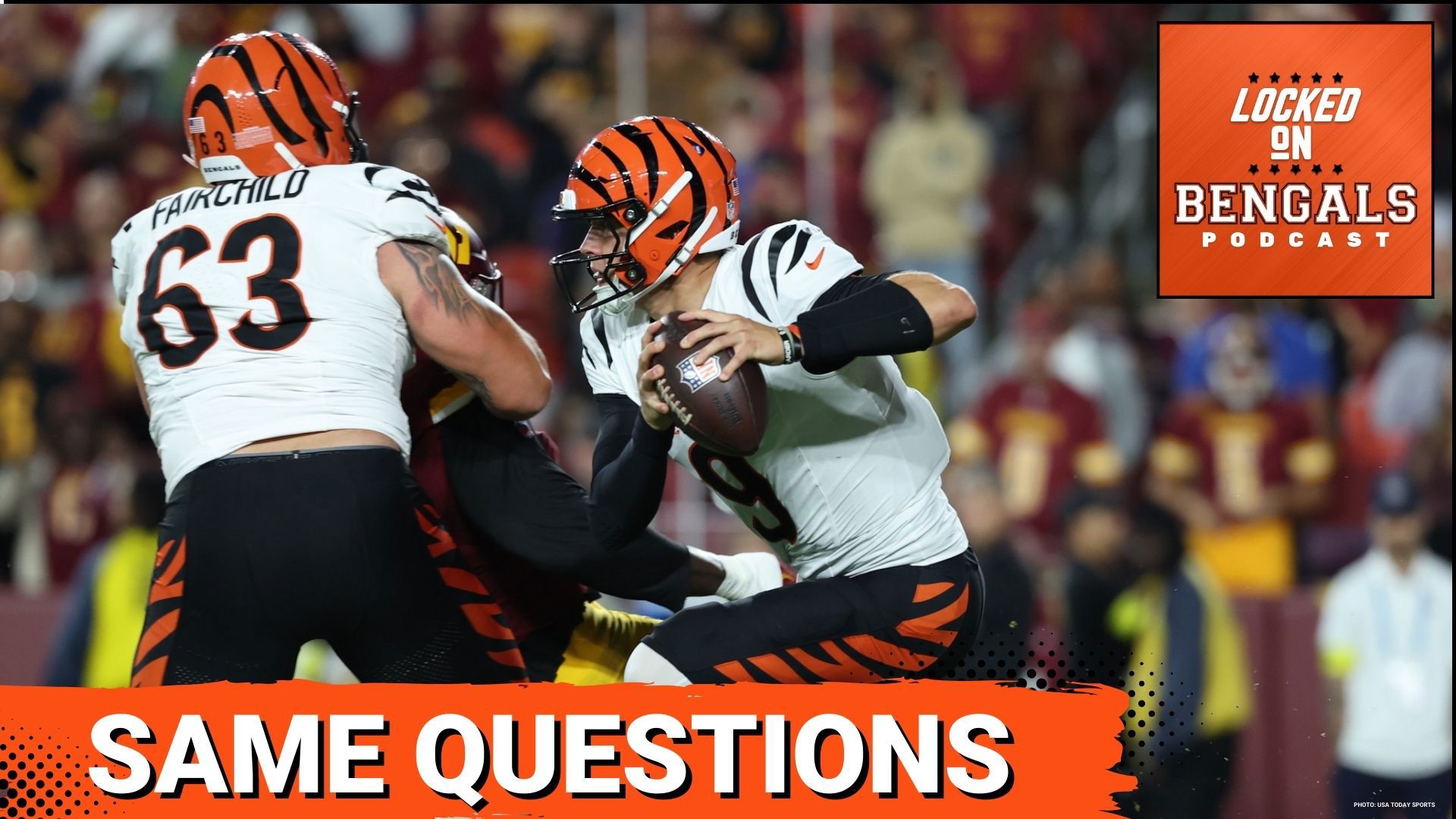 The Cincinnati Bengals beat the Washington Commanders 31-17. From Joe Burrow's performance to offensive line questions and a leaky defense, the same questions remain