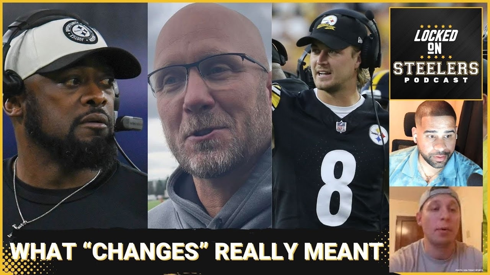 The Pittsburgh Steelers' head coach Mike Tomlin indicated offensive coordinator Matt Canada isn't getting fired or removed from play-calling duties.