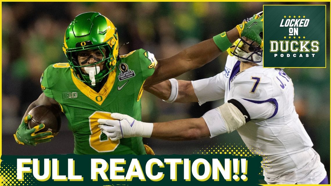 REACTION: Oregon DOMINATES James Madison in First Half, STRUGGLES on Defense in 2nd. Davison Injury?