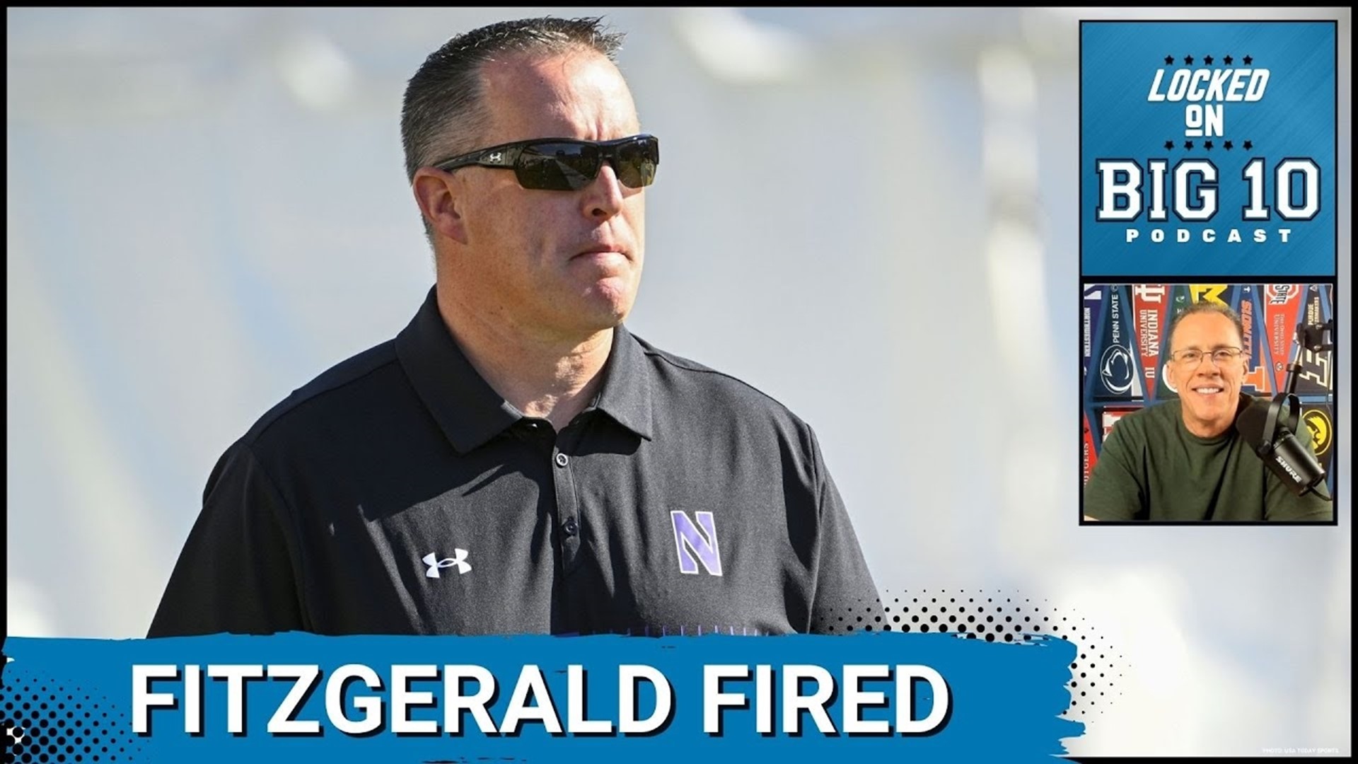 Northwestern University fired football Coach Pat Fitzgerald in light of hazing accusations brought forth by an anonymous former player.