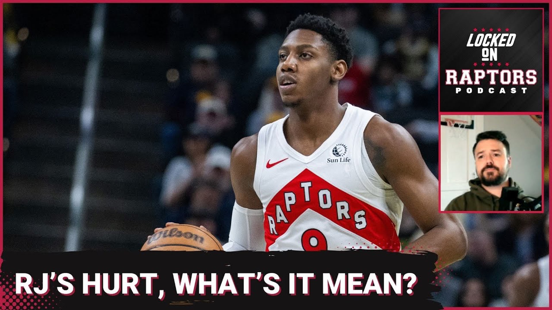 The Toronto Raptors announced on Tuesday that RJ Barrett is out for the rest of the preseason with a sprained AC joint in his right shoulder