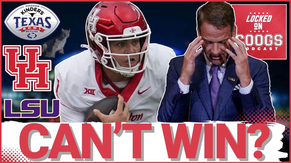 UNWINNABLE: Weigman & Coogs STUCK in Texas Bowl with BAD LSU Team | IMPOSSIBLE To Impress Nation