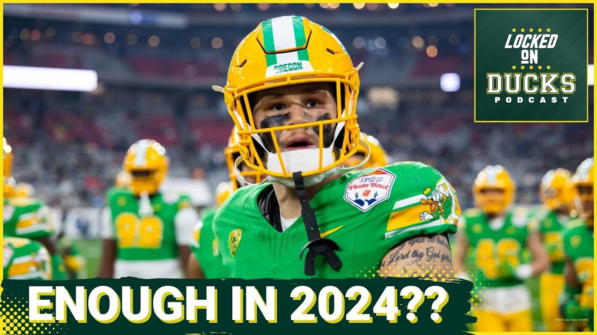 Terrance Ferguson could have gone to the NFL after a 1st-team All-P12 season in 2023, but chose to return to Eugene for his senior season.
