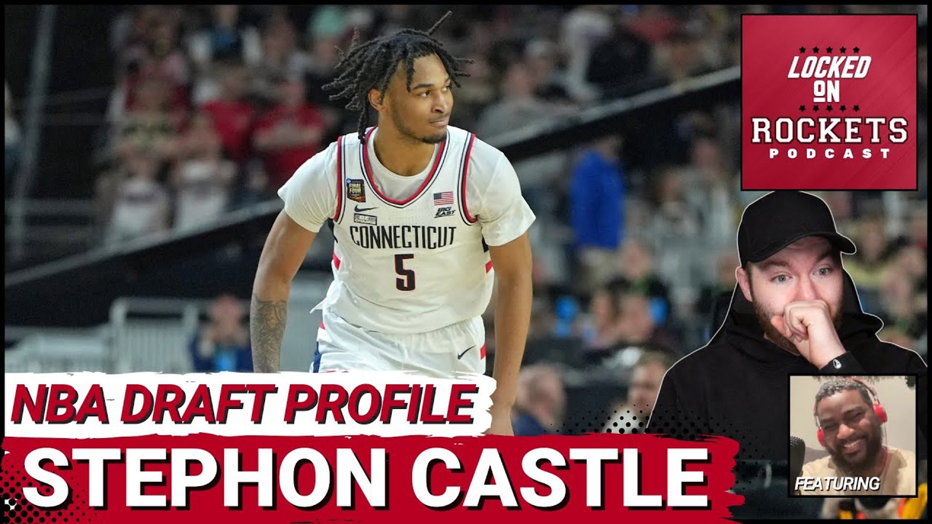 Stephon Castle Houston Rockets 2024 NBA Draft Prospect Profile