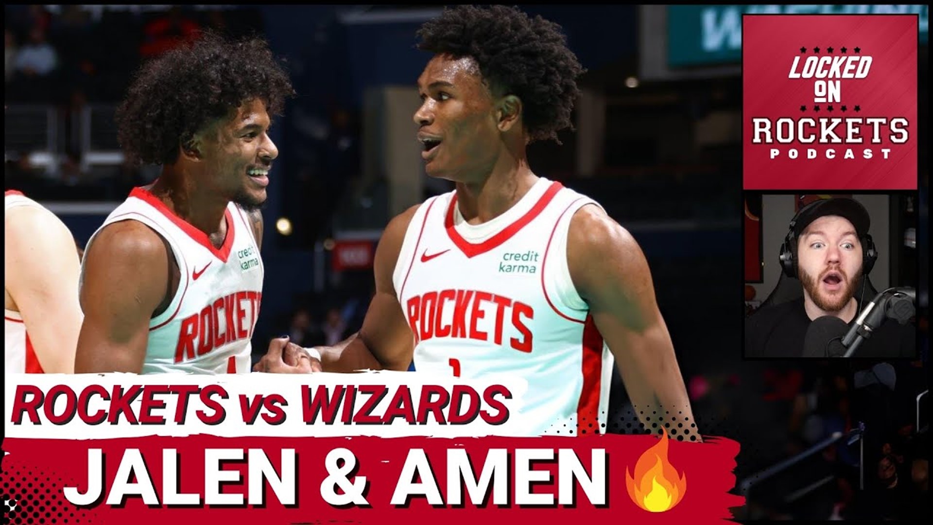 How Jalen Green & Amen Thompson Ignited Houston Rockets In Blowout Win Vs Washington Wizards