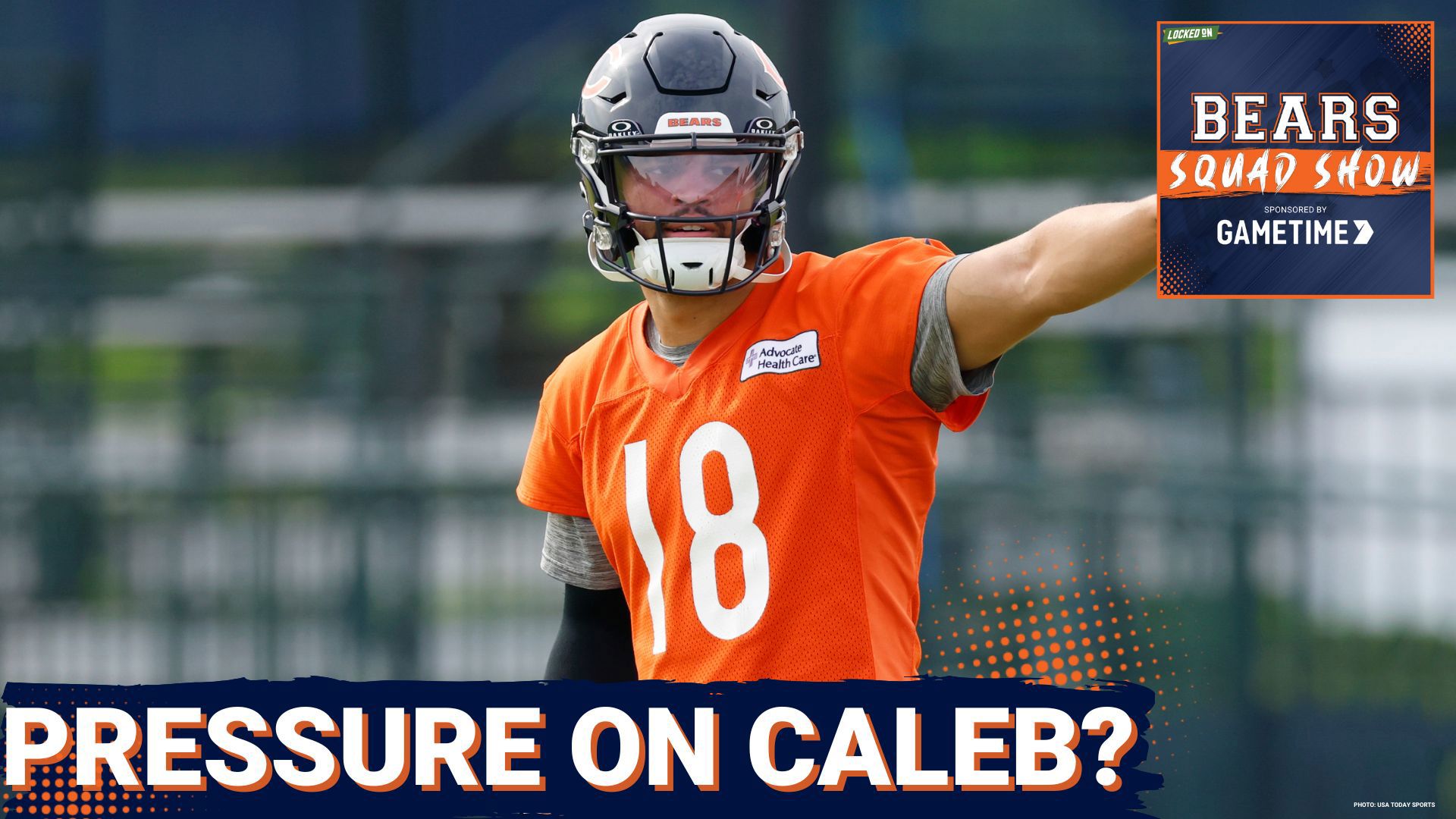 How much pressure is on Caleb Williams already? The latest around the offensive line and training camp on this episode of The Bears Squad Show.
