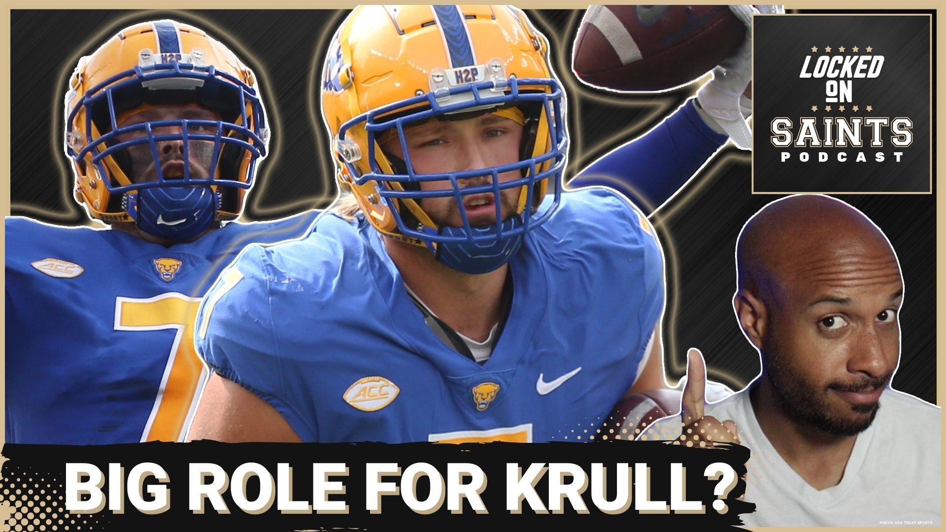 The New Orleans Saints have Juwan Johnson and have signed Foster Moreau, but could Lucas Krull be in for an even bigger role in 2023.