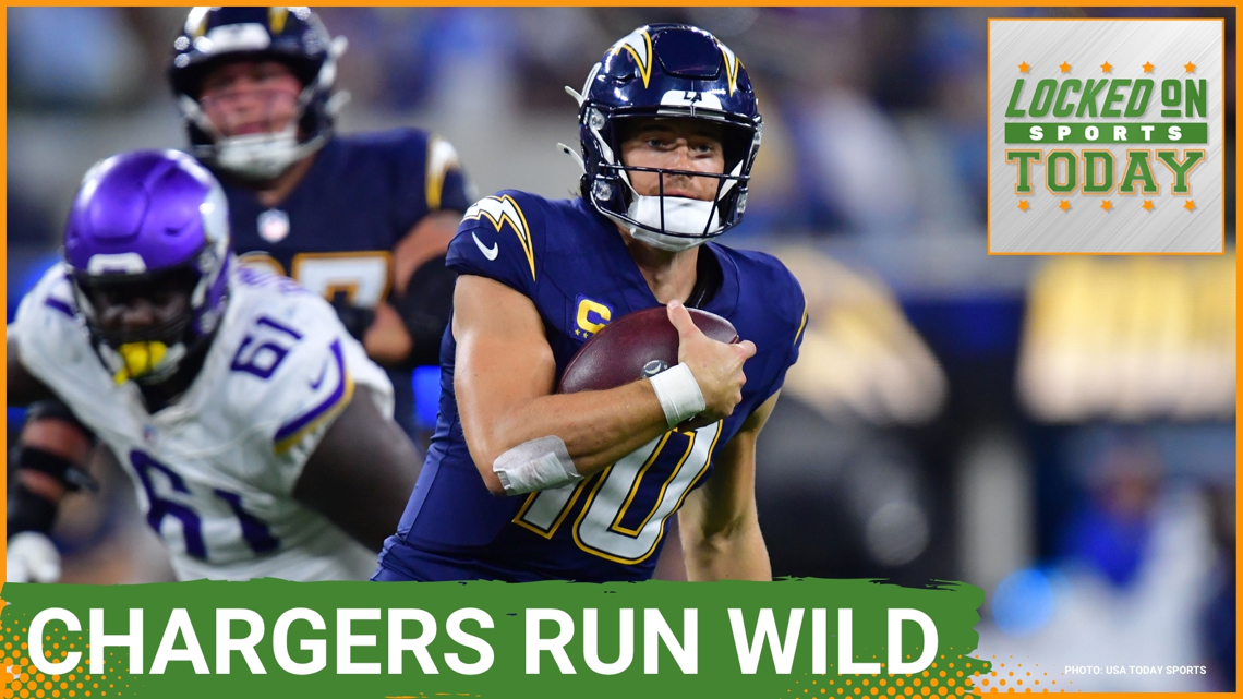The Los Angeles Chargers CRUSHED the Minnesota Vikings | wthr.com