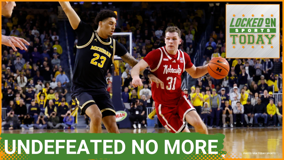 UNDEFEATED NO MORE: #2 Michigan Wolverines Top #5 Nebraska Cornhuskers | Locked On Sports Today | Jan 28, 2026