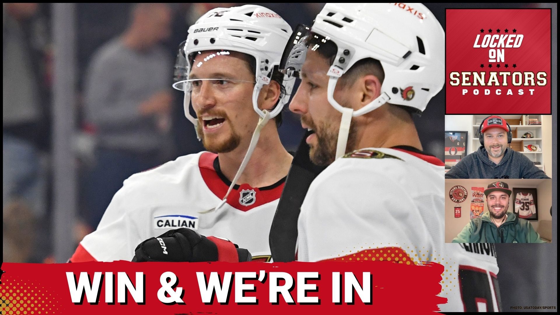 The Ottawa Senators can clinch a playoff spot tonight!