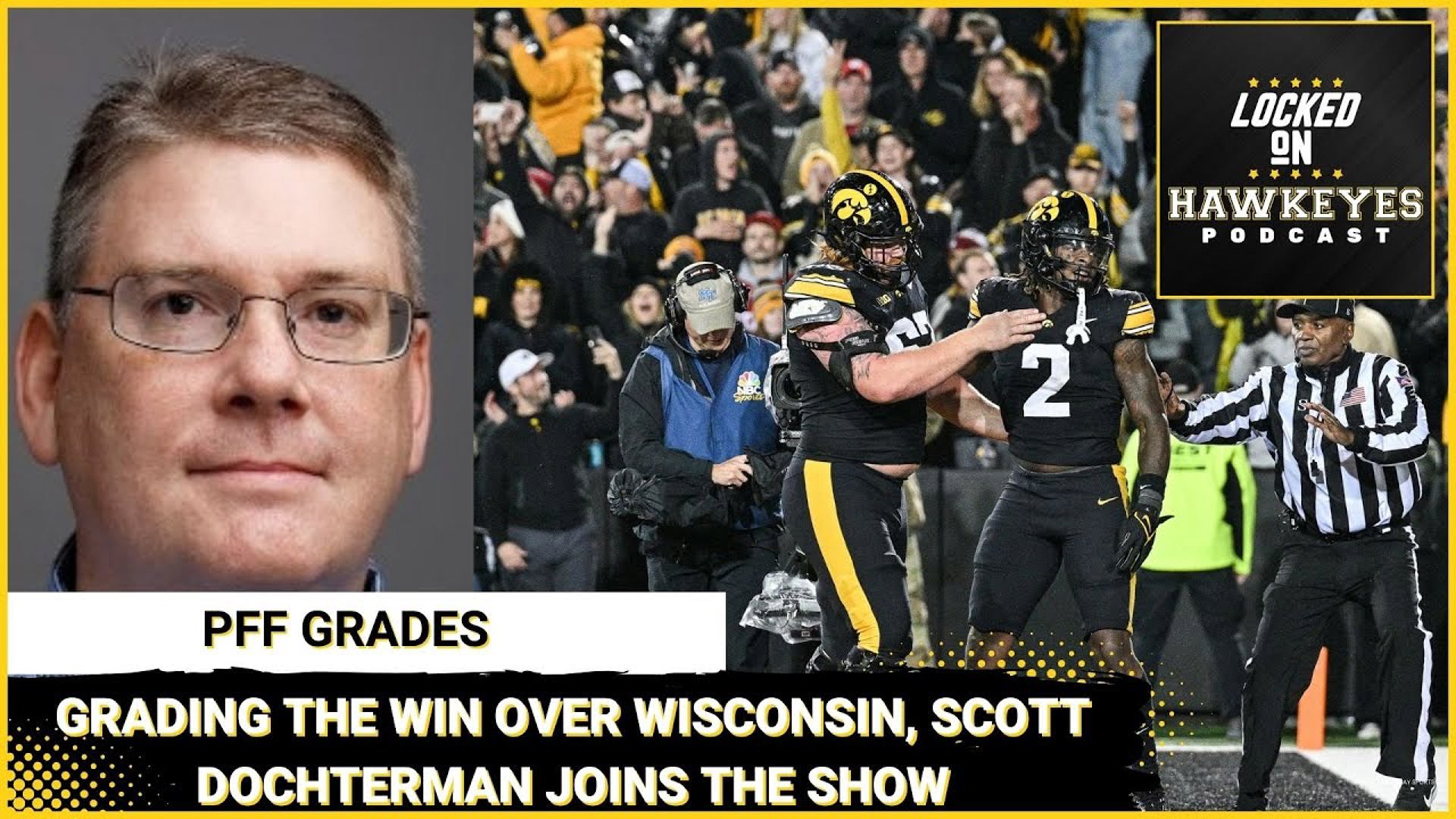 Iowa Football: Grading the win vs. Wisconsin, a look at UCLA & Scott Dochterman joins the show