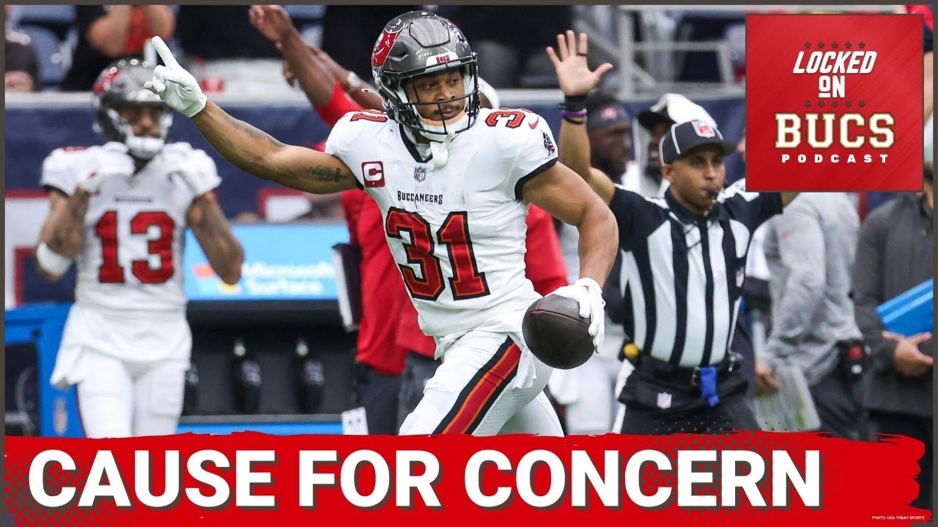 Tampa Bay Buccaneers Antoine Winfield Jr. Questionable | Trevor ...