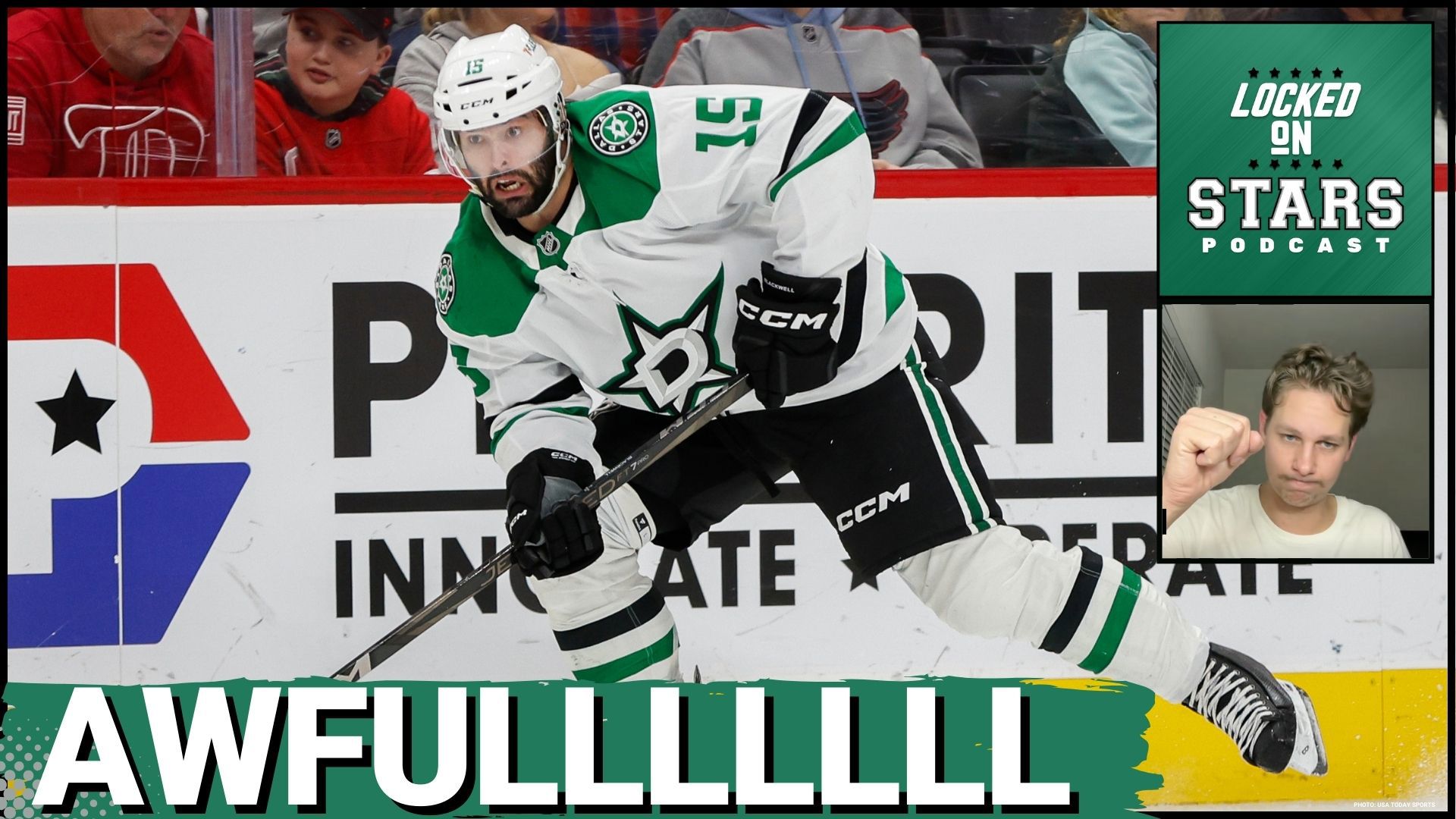 The Dallas Stars' playoff aspirations are in jeopardy following a 6-4 loss to the Detroit Red Wings, marking their sixth consecutive defeat.