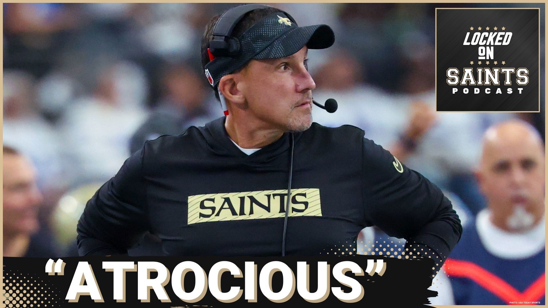 The New Orleans Saints are in trouble. Quarterback Spencer Rattler started off hot, but cooled down, Chris Olave is in concussion protocol and defense struggled.