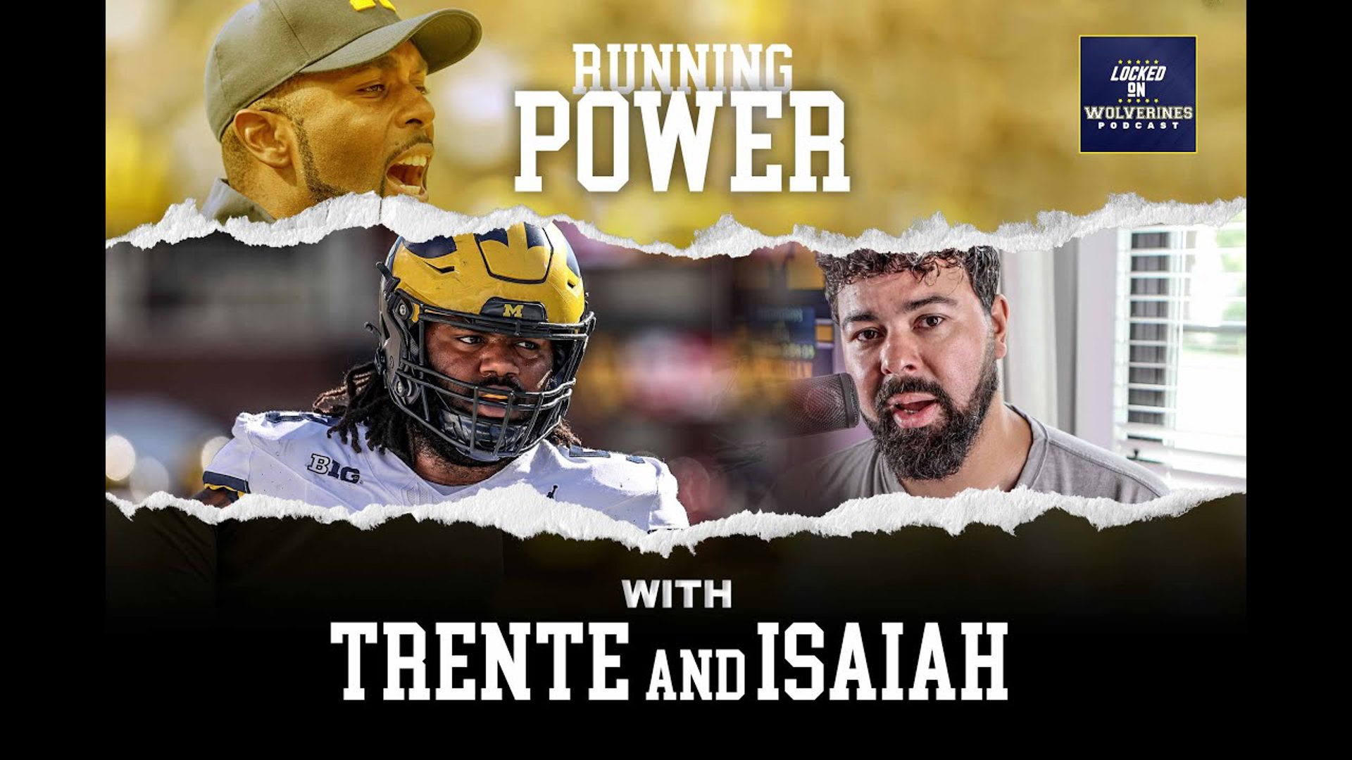 RUNNING POWER: Trente Jones previews Michigan football's season opener