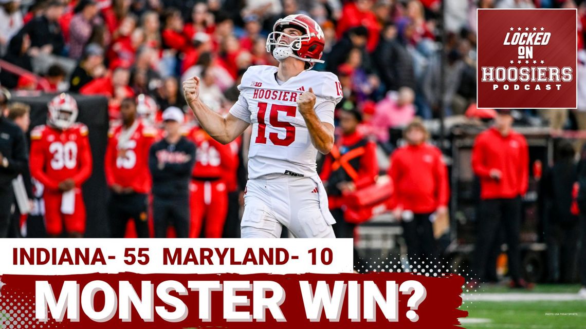 REACTION: Indiana DEMOLISHES Maryland after slow start on the road | Should Hoosiers be ranked #1?