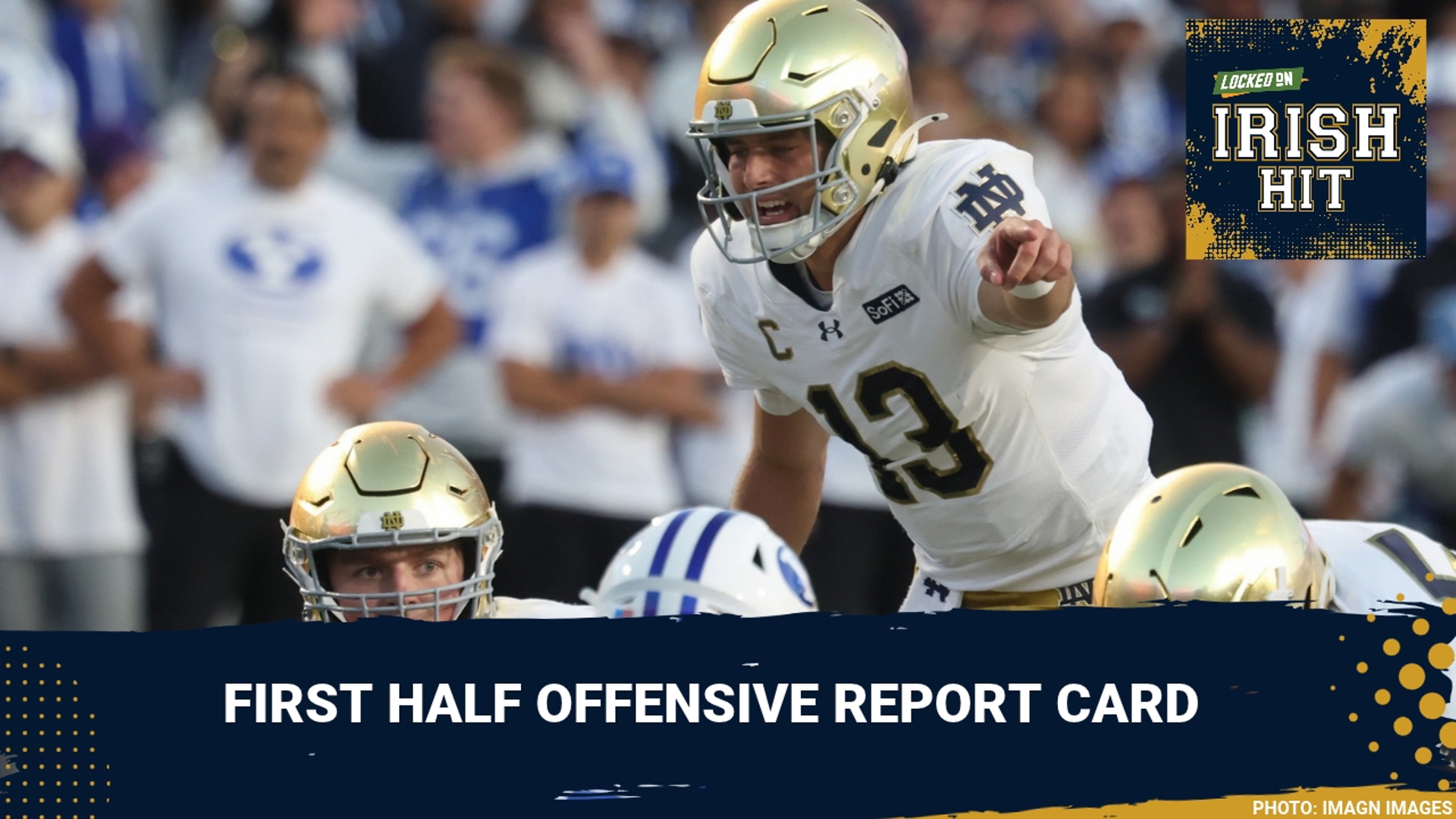Offensive Weather App Notre Dame First Half Offense Report Card... | 5newsonline.com