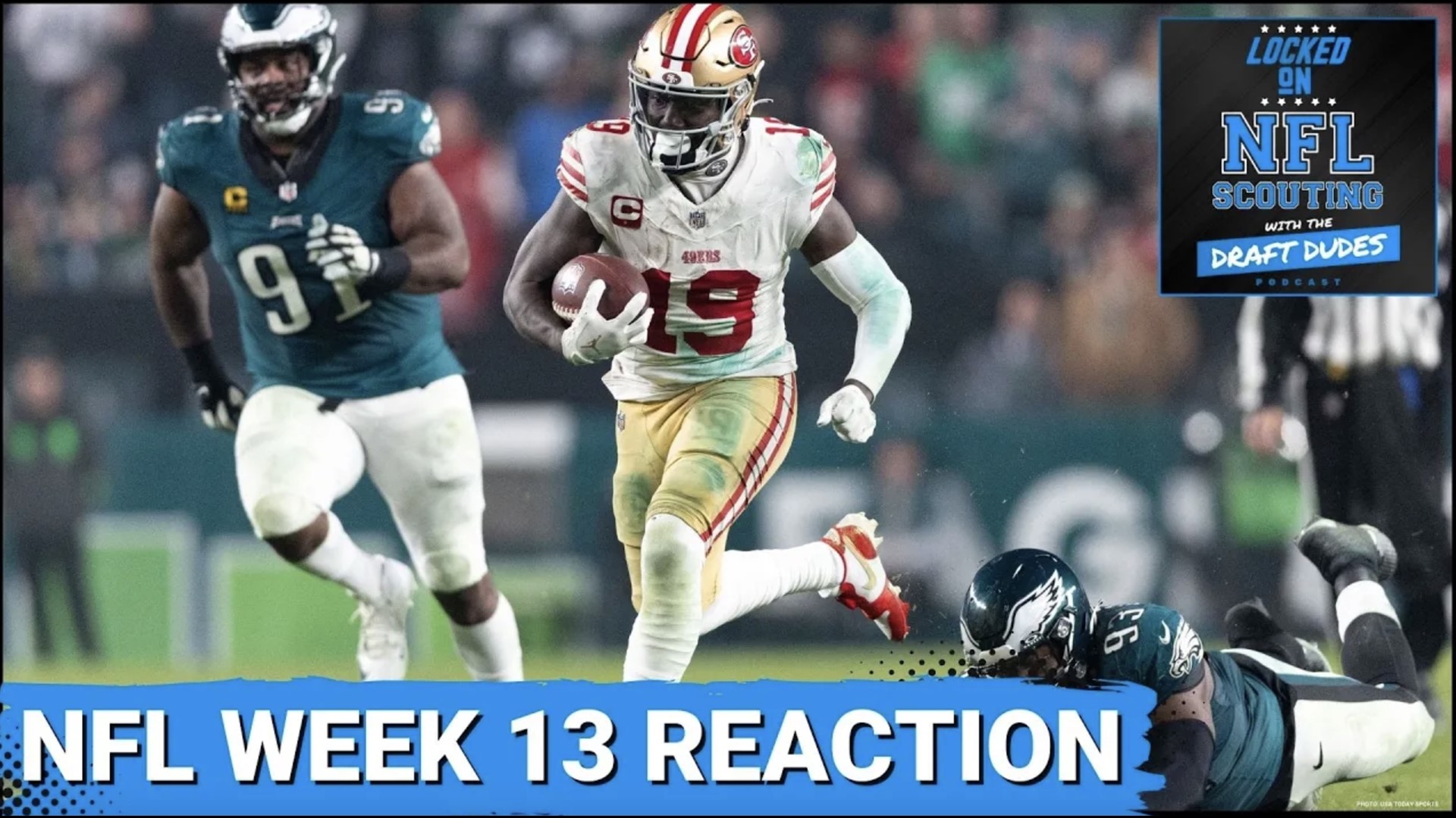 The San Francisco 49ers made a huge statement with a win over the Philadelphia Eagles and the Indianapolis Colts got a massive win as the playoff races heat up.