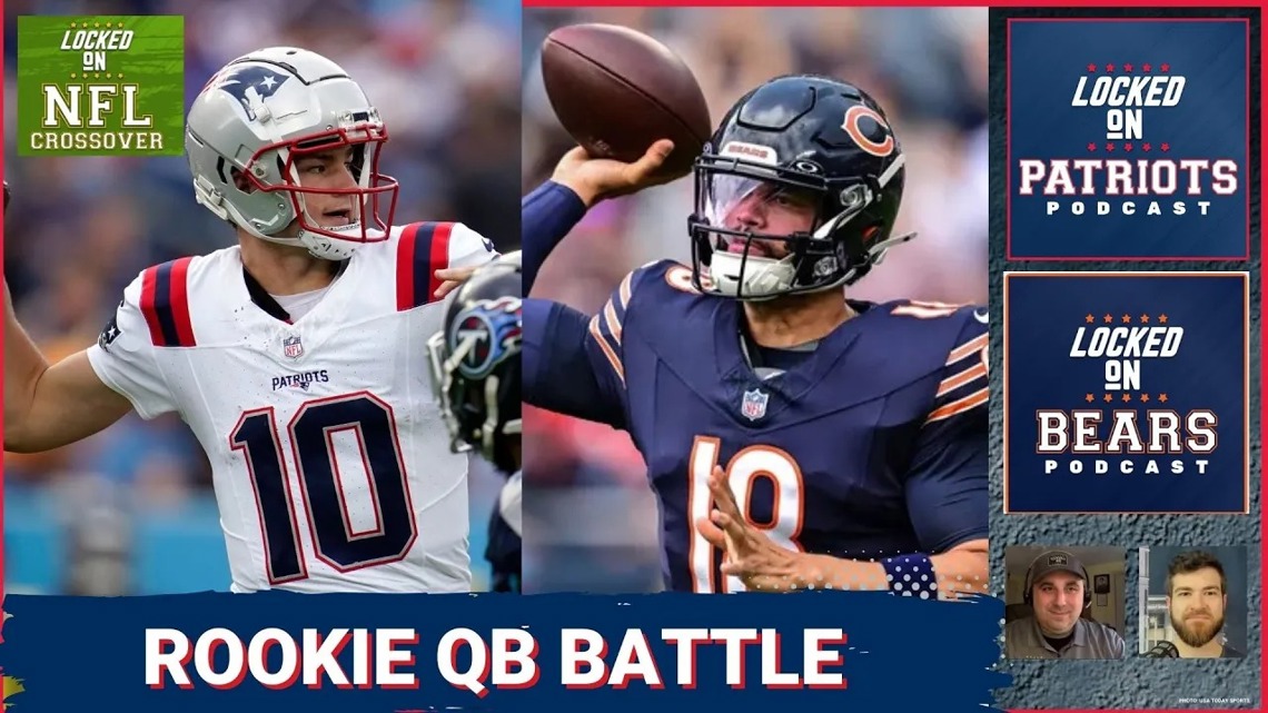 New England Patriots vs. Chicago Bears: Drake Maye, Caleb Williams ...