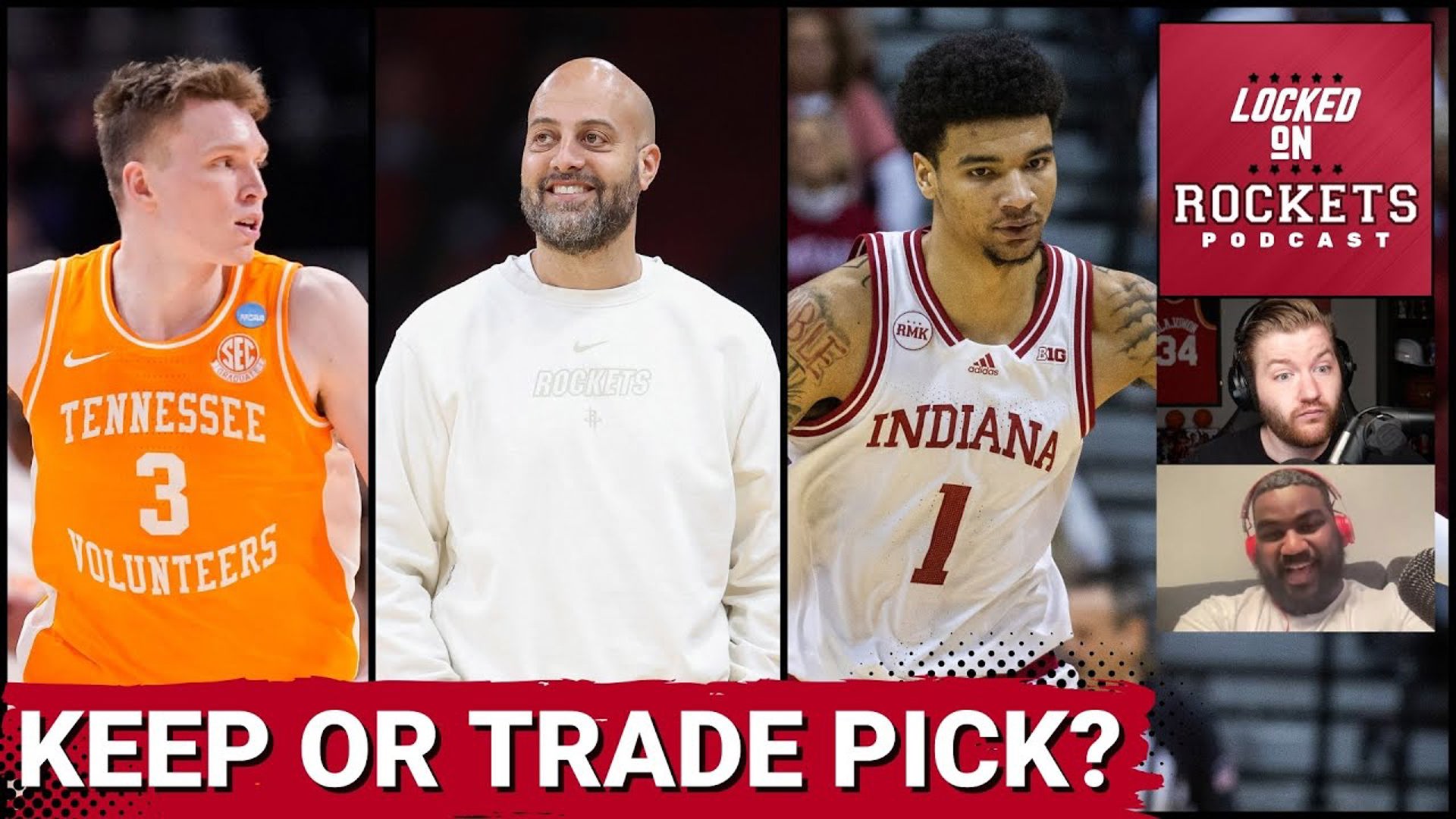 Should Houston Rockets Keep OR Trade 2024 NBA Draft Pick? Targets? Dalton Knecht, Kel'el Ware